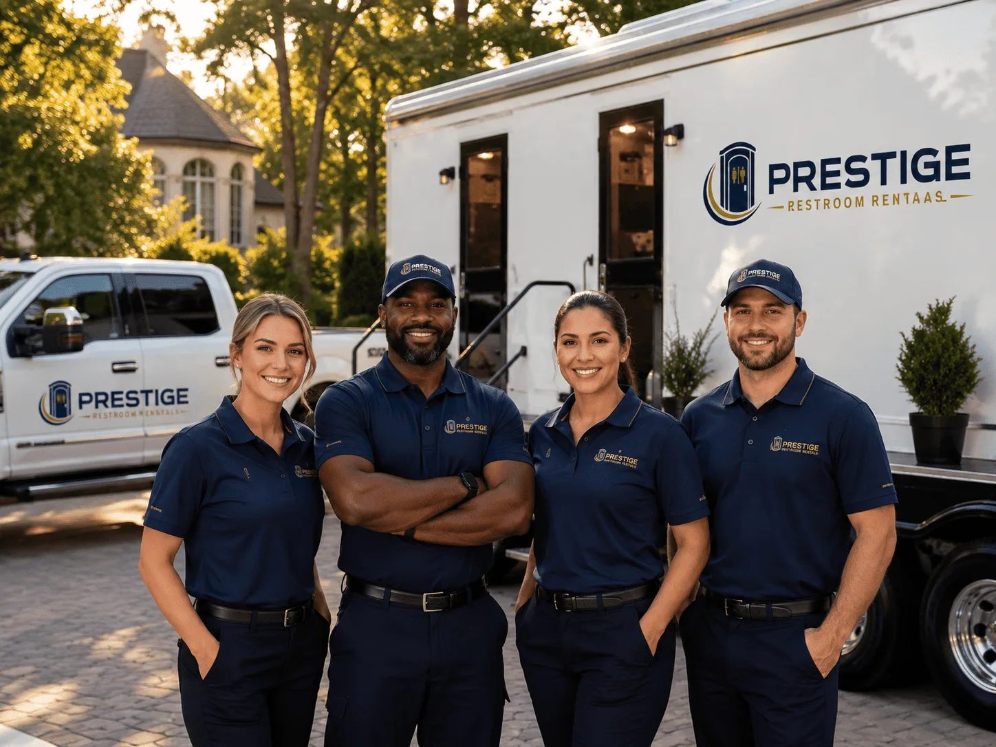 Trusted Luxury Portable Restrooms company in Jemison, AL